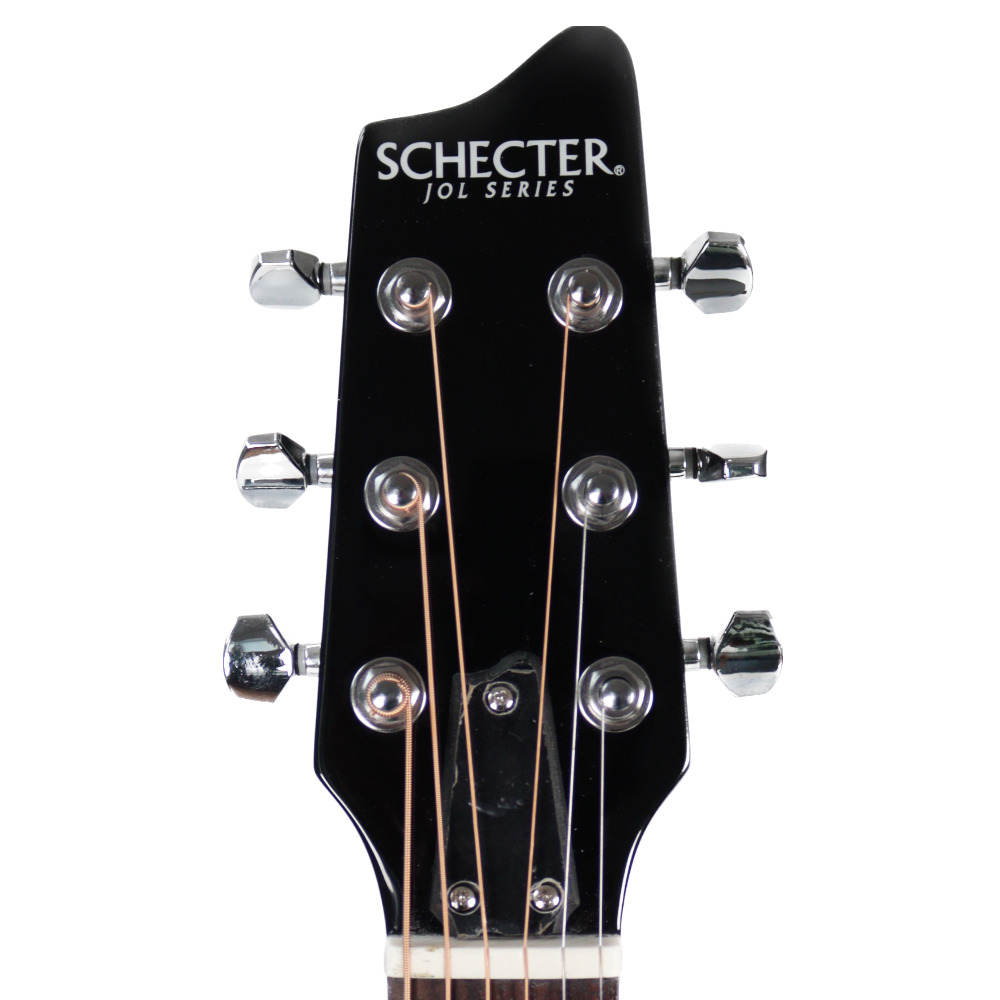 SCHECTER OL-FL-P GO エレクトリックアコースティックギター ヘッド画像