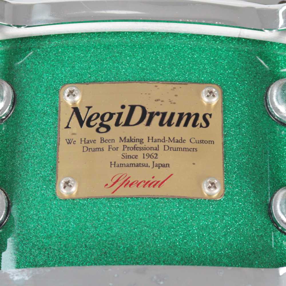 【中古】Negi Drums Wood Shell Snare Drum Special 14x5 ネギドラム スネアドラム ロゴ