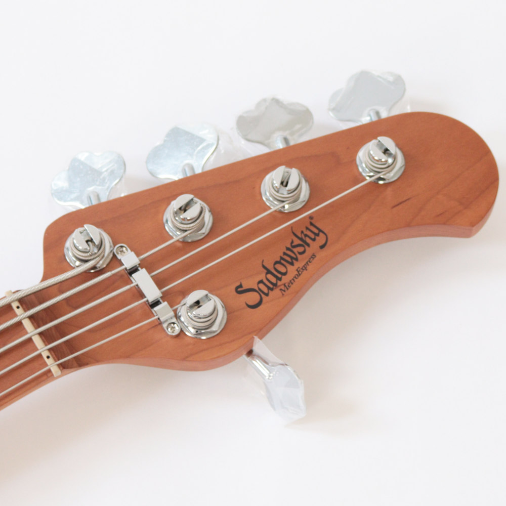 Sadowsky サドウスキー MetroExpress MX21 VJ5 Maple Fingerboard Olympic White 5弦エレキベース ヘッド画像