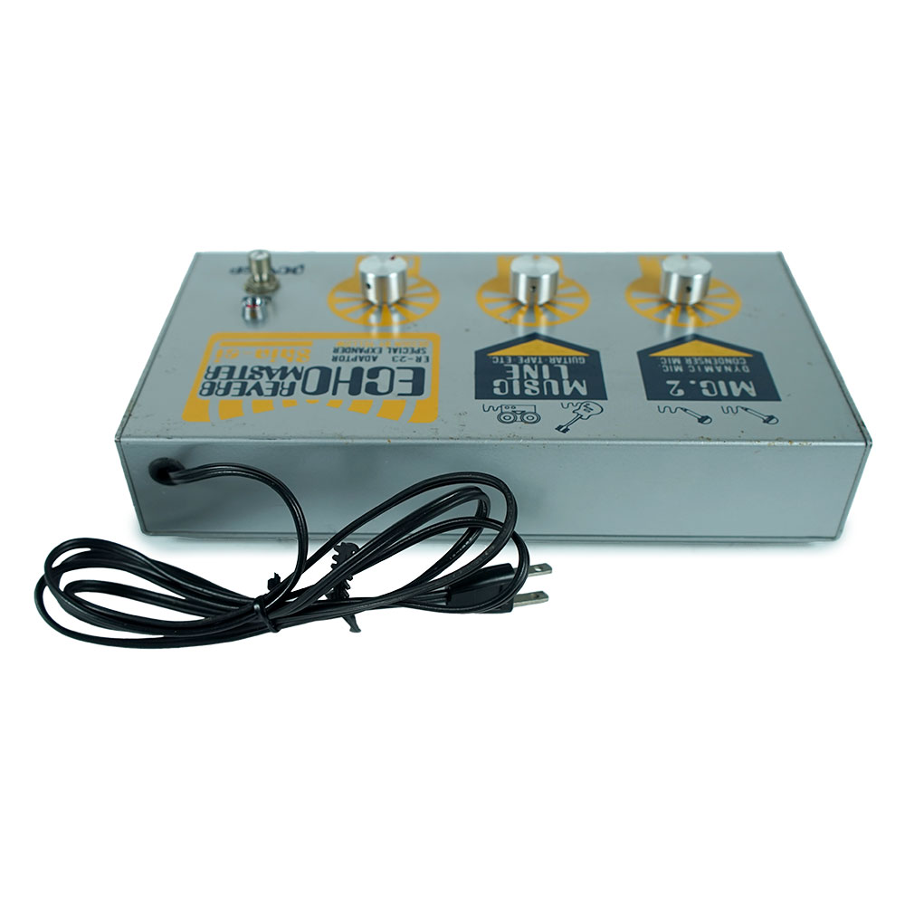 【中古】リバーブ Shin-ei ER-23 ECHO REVERB MASTER スプリングリバーブ 背面