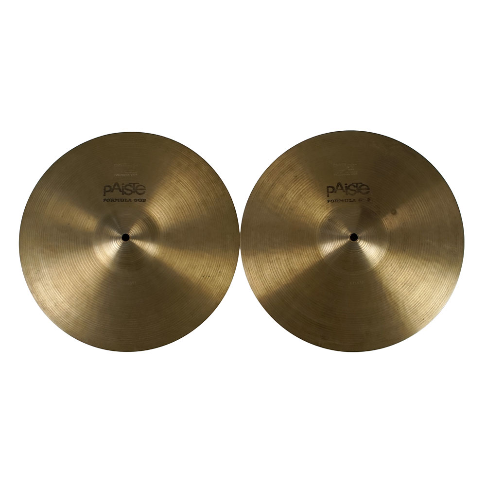 中古】 ハイハットシンバル ペア パイステ PAISTE Formula 602 14 