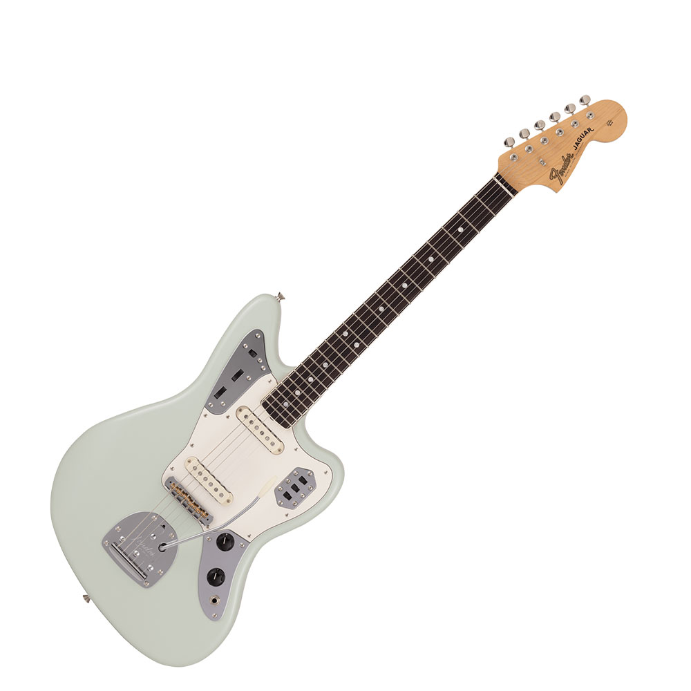 Fender フェンダー Moeka Shiotsuka Jaguar moni RW Aged Sonic Blue エレキギター