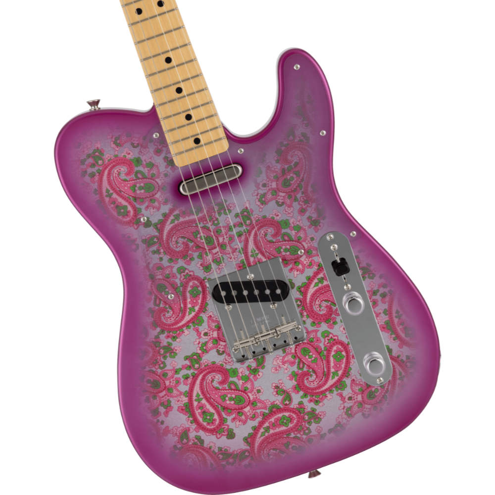 Fender フェンダー Made in Japan Limited Telecaster Pink Paisley エレキギター テレキャスター ボディ画像