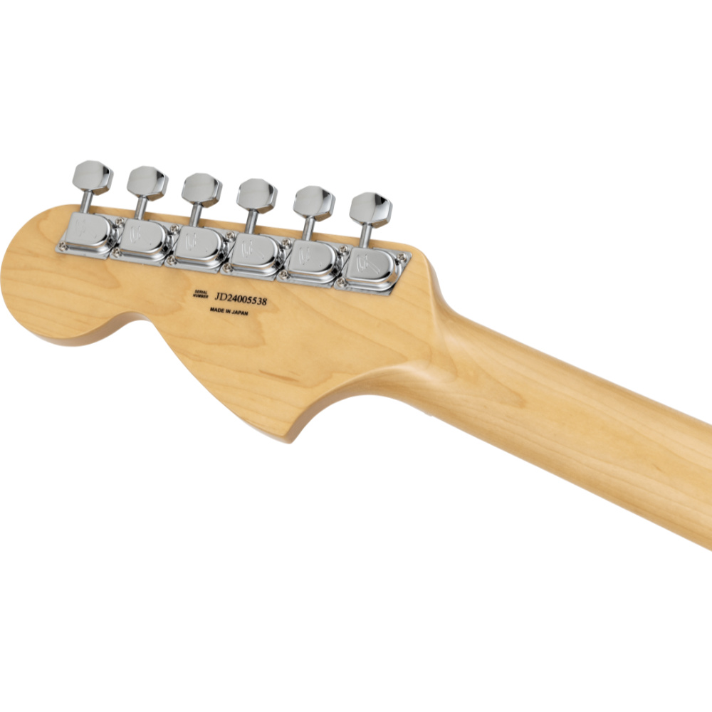 Fender フェンダー Made in Japan Limited Stratocaster Black Paisley エレキギター ストラトキャスター ヘッドバック画像