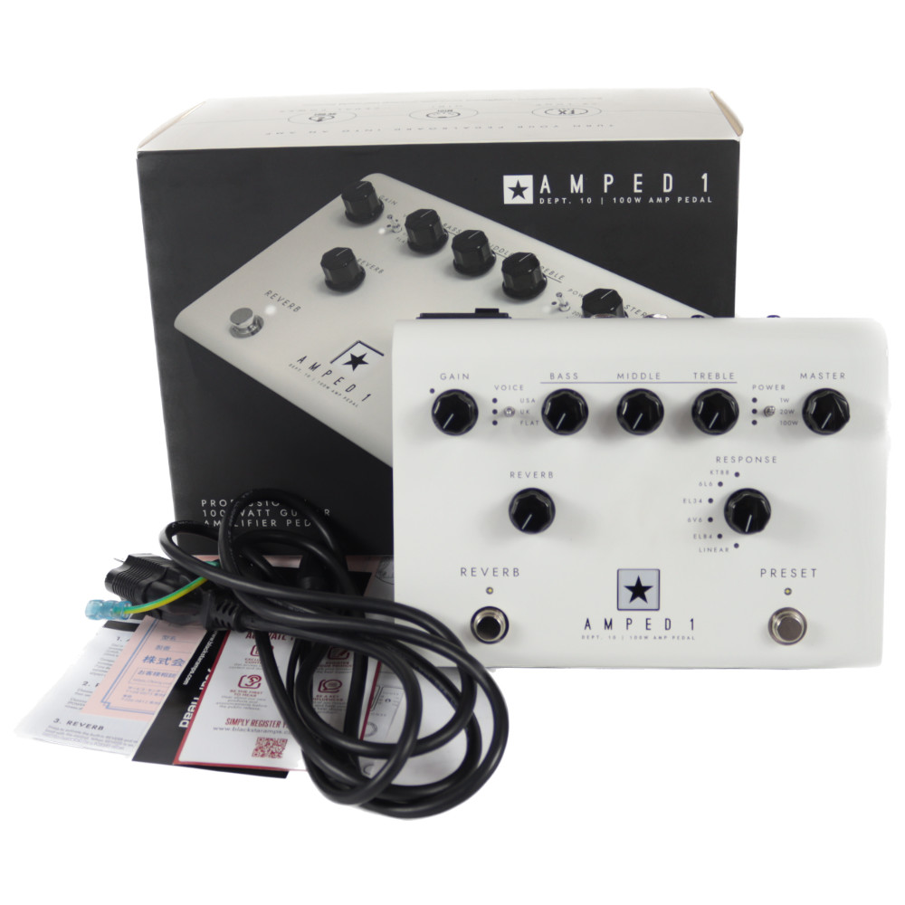 中古】 BLACKSTAR DEPT.10 AMPED 1 ペダル型100Wギターアンプヘッド 