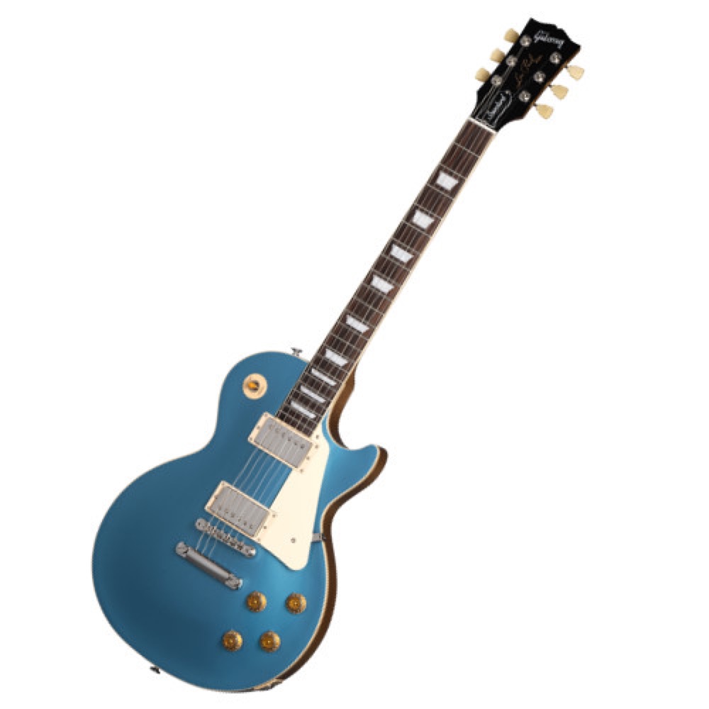 ギブソン レスポール Gibson Les Paul Standard 50s Plain Top Pelham Blue エレキギター