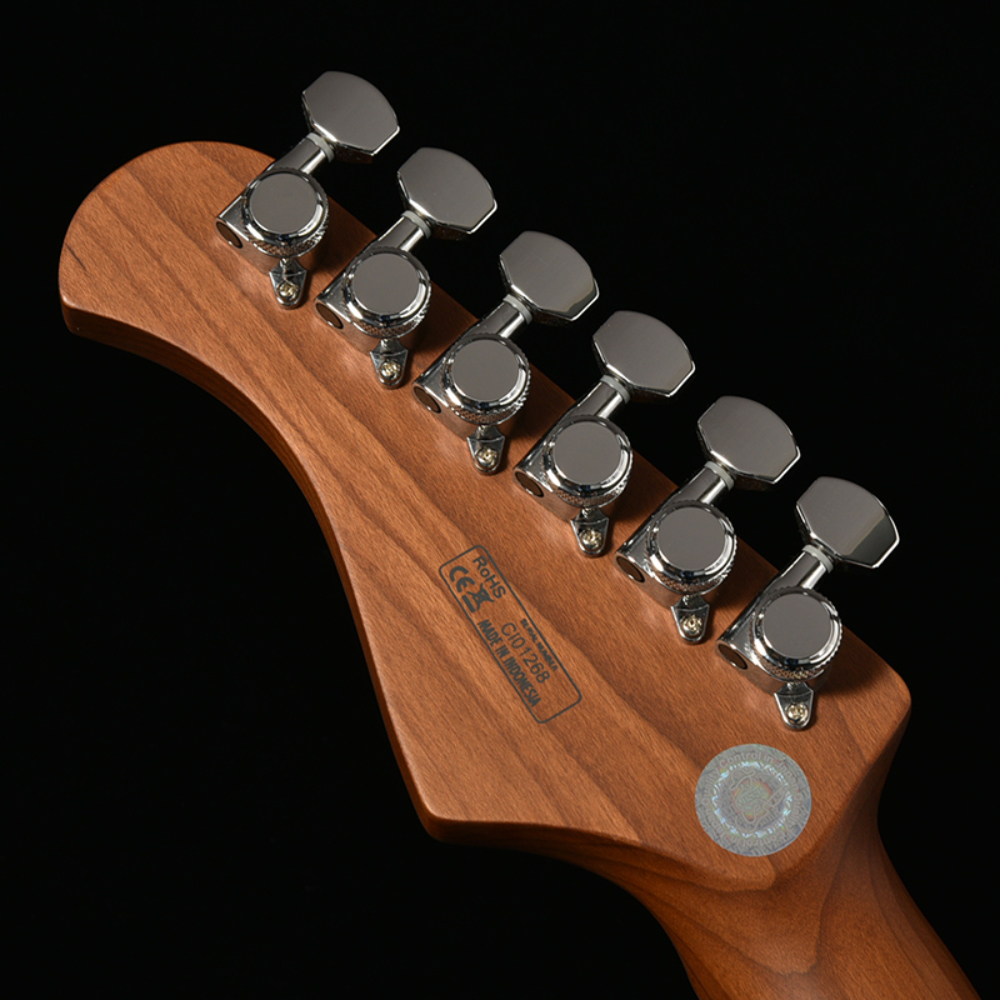 BACCHUS バッカス Japan Tune-up Series TACTICS24-QM RSM/M CHGS エレキギター ヘッド部裏