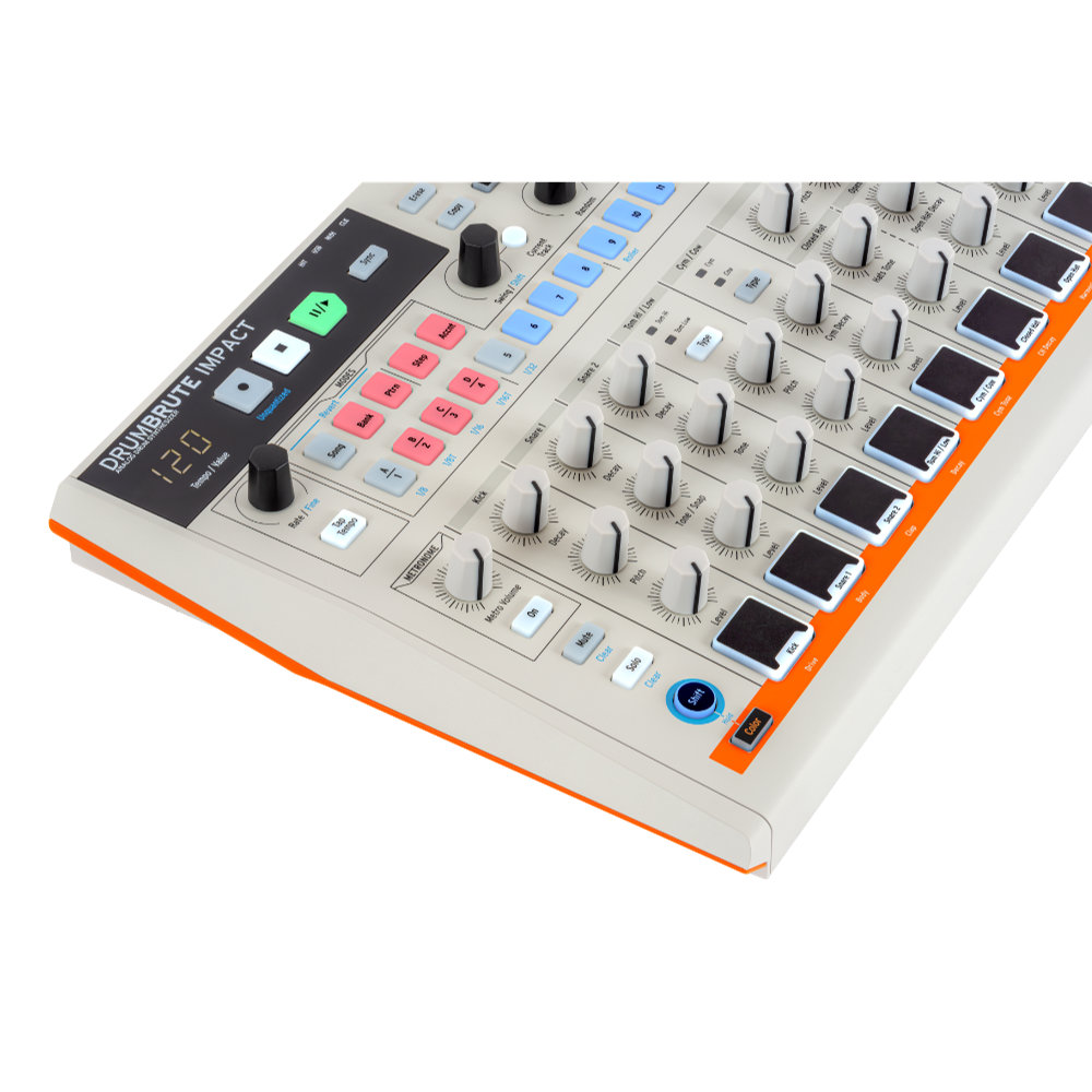 ARTURIA DRUMBRUTE IMPACT 1984 ドラムブルート リズムマシン アングル画像