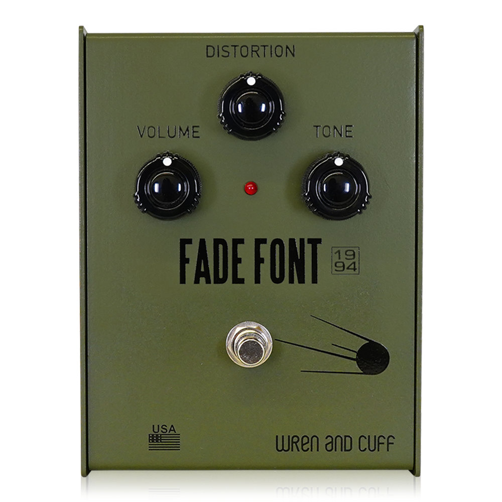 Wren and Cuff レナンドカフ FADE FONT ファズ ギターエフェクター