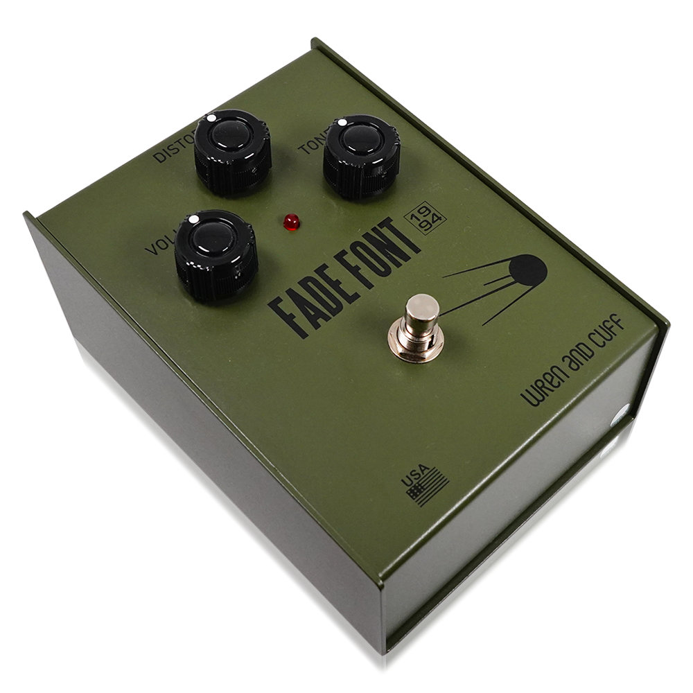 Wren and Cuff レナンドカフ FADE FONT ファズ ギターエフェクター 全体