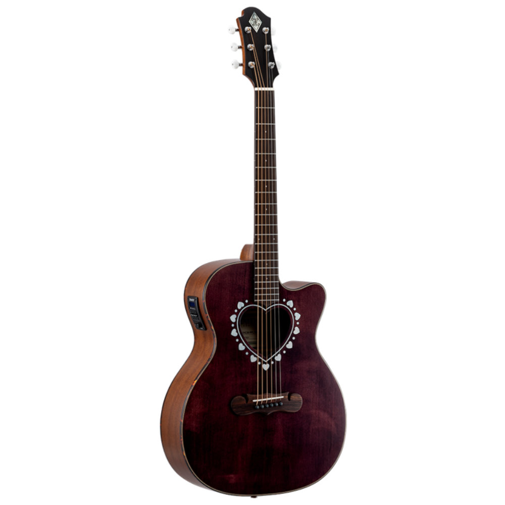 ZEMAITIS ゼマイティス CAF-90HCW-PPL MP Purple Mother of Pearl エレクトリックアコースティックギター