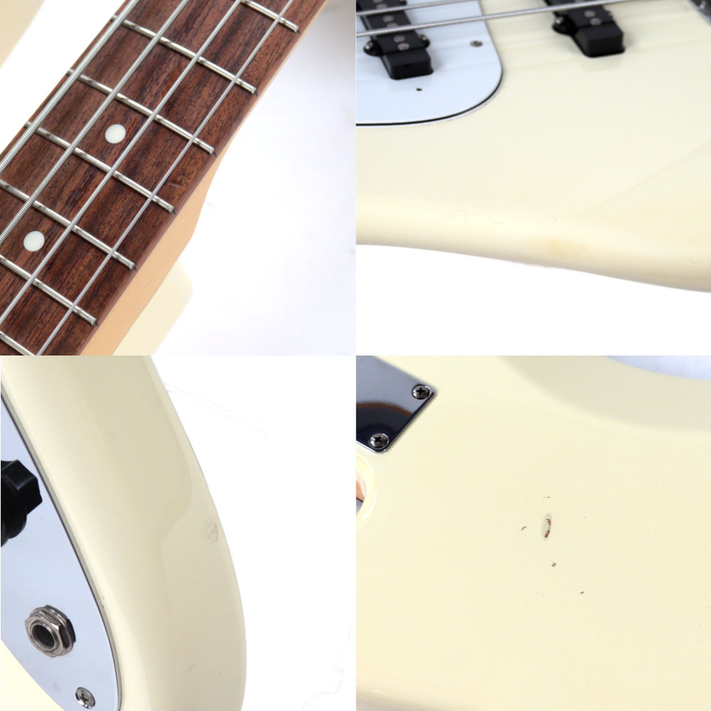 【中古】 エレキベース FENDER JAPAN JB62 SWH 2015年製 フェンダージャパン ジャズベース JAZZ BASS ホワイト 傷、打痕