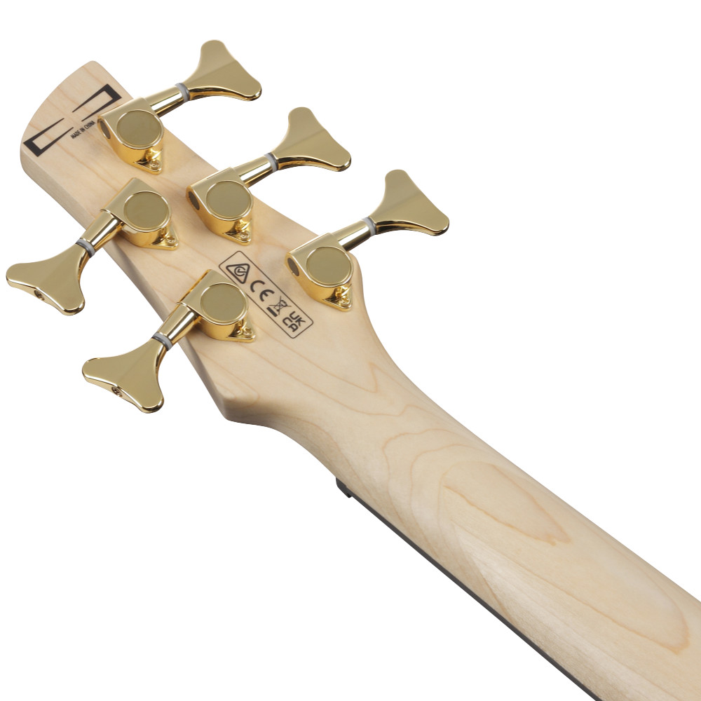 IBANEZ アイバニーズ GSR205PC-TMU Gio Transparent Marine Burst 5弦エレキベース ヘッドバック画像