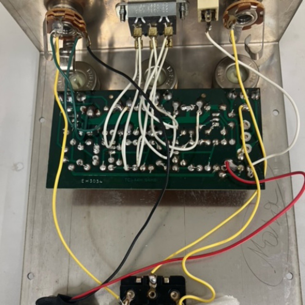 【中古】 ファズ ディストーション エフェクター ELECTRO-HARMONIX エレハモ Big Muff Pi 3rd 後期型 1981年製 ビッグマフ ギターエフェクター 基盤