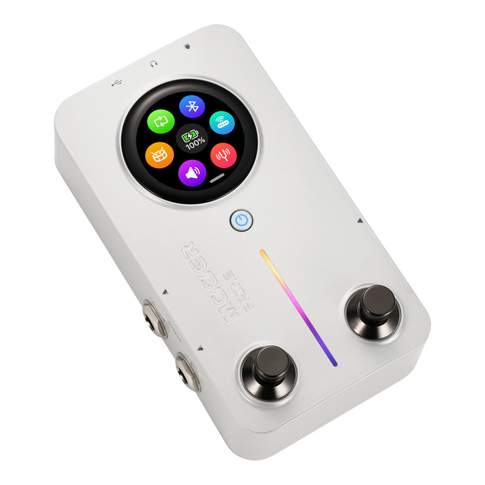 Mooer ムーアー Prime M2 マルチエフェクター ギターエフェクター 斜めアングル画像