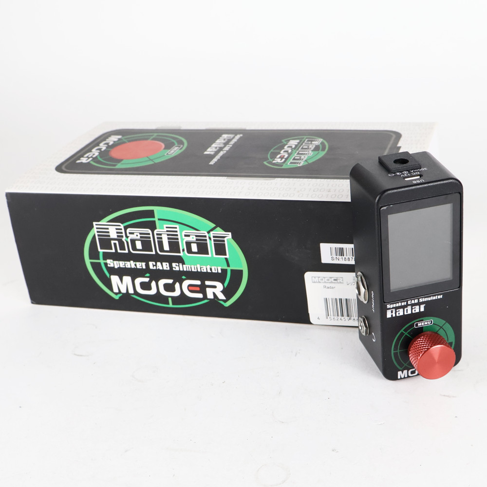 【中古】 MOOER RADER アンプシミュレーター ギターエフェクター