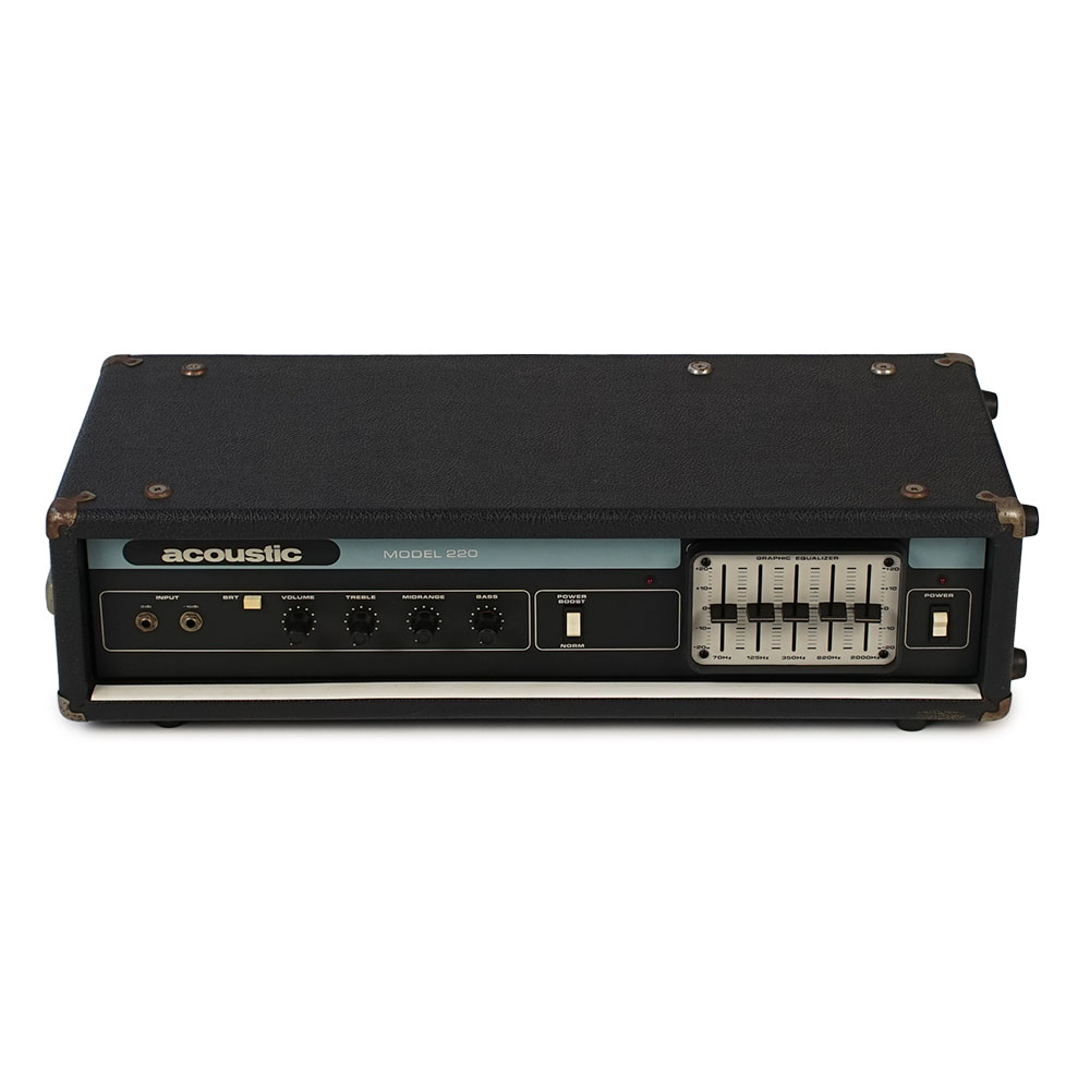 【中古】 acoustic アコースティック MODEL 220 ベースアンプ ヘッド