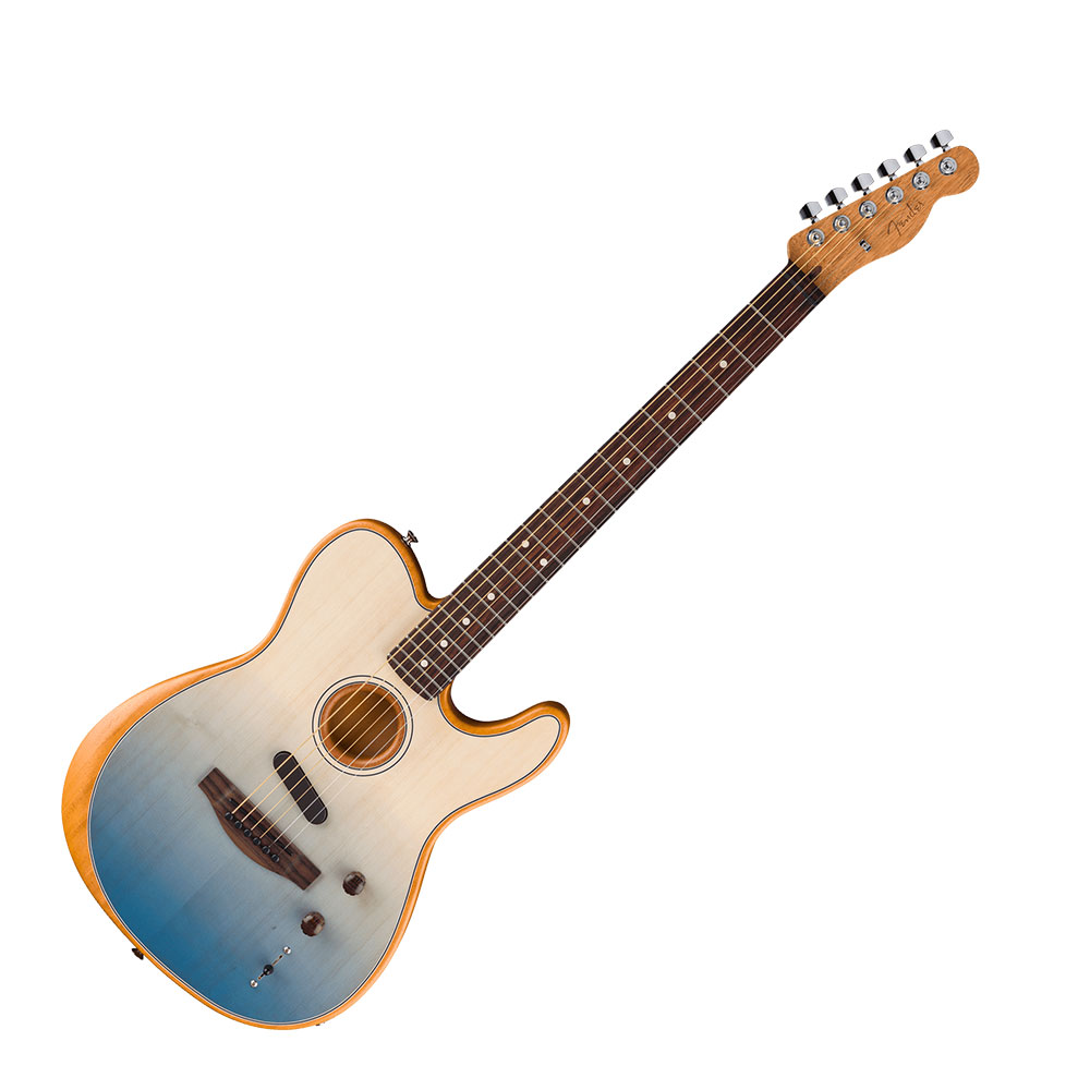 Fender フェンダー FSR Acoustasonic Player Telecaster RW Sapphire Blue Fade エレクトリックアコースティックギター