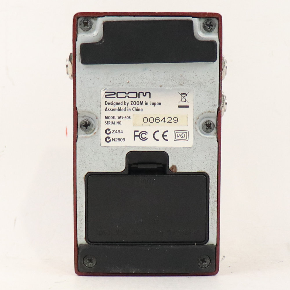 中古】 ベース用 マルチエフェクター ZOOM MultiStomp MS-60B ズーム