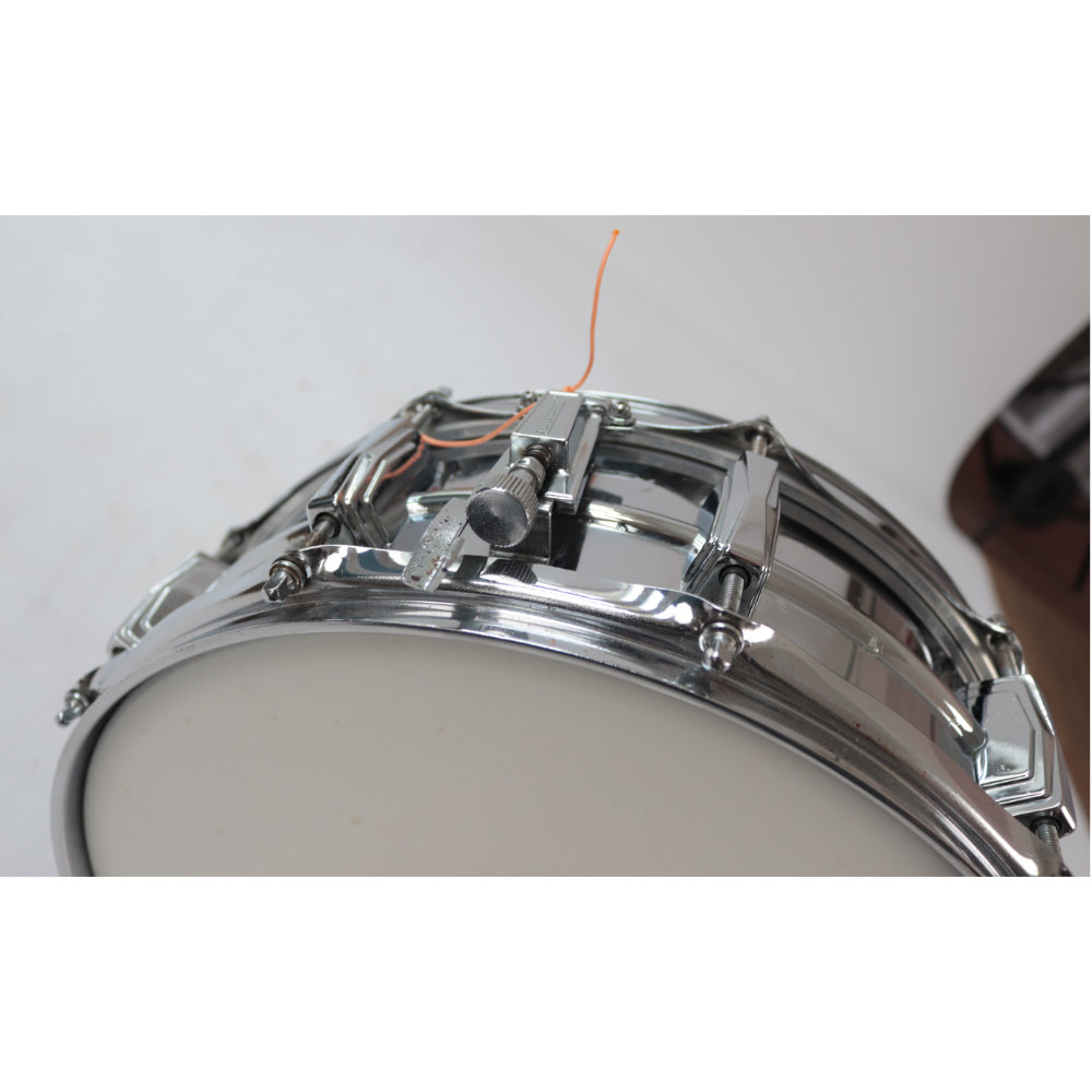 【中古】 Ludwig ラディック LM400 Supraphonic 14×5 1970年代 ヴィンテージ スネアドラム スイッチレバー歪み