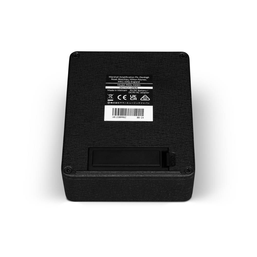 Marshall マーシャル JCM800 オーバードライブ ディストーション ギターエフェクター 裏面