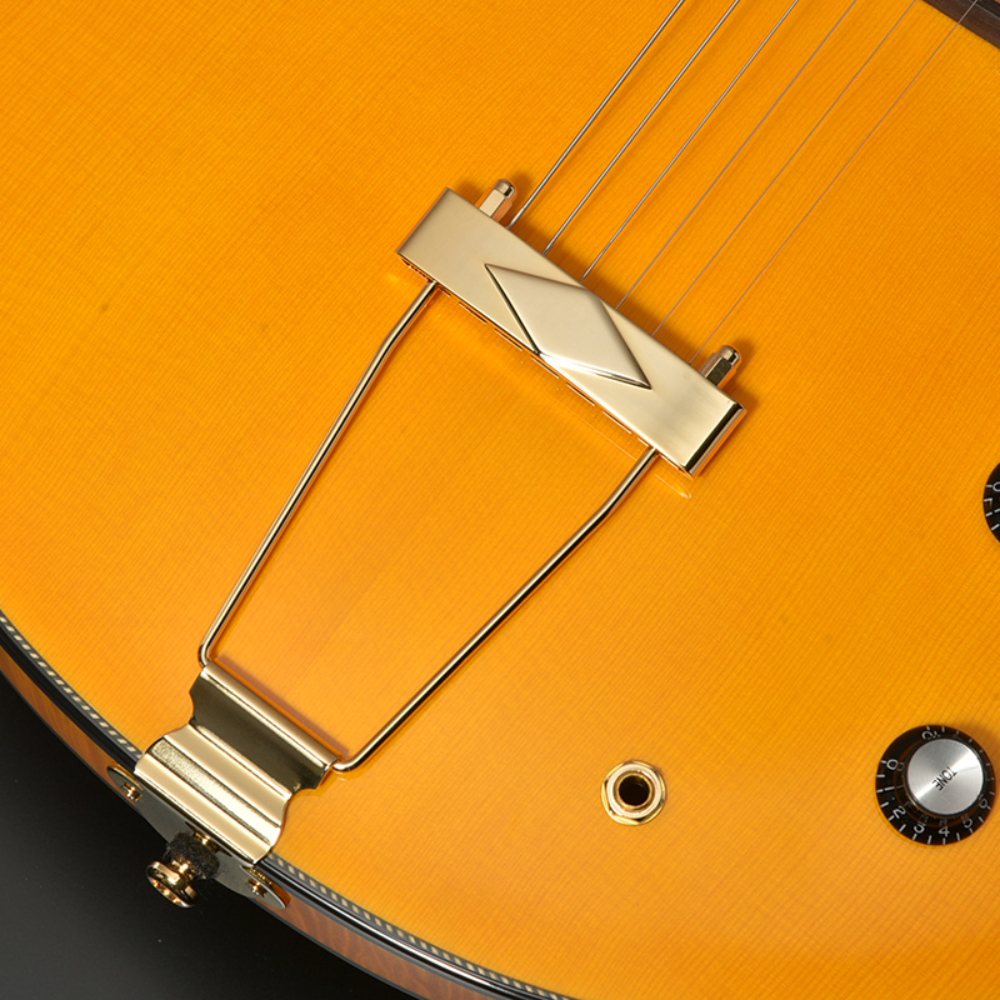 SeventySeven Guitars セブンティセブンギターズ EXRUBATO-ONE ANA フルアコースティックギター エレキギター フルアコ 77 テールピース部