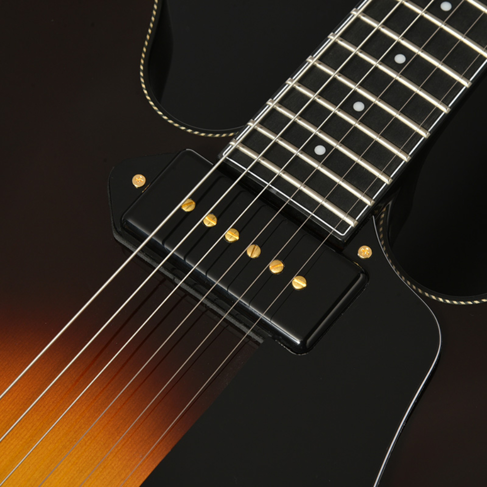 SeventySeven Guitars セブンティセブンギターズ EXRUBATO-ONE/S SB フルアコースティックギター エレキギター フルアコ 77 PU