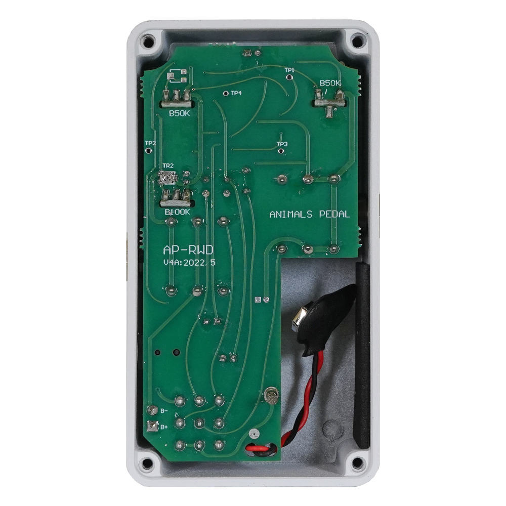 Animals Pedal アニマルズペダル Custom Illustrated RWD 数分間のエールを 織重 夕 #1 ディレイ ギターエフェクター 内部画像
