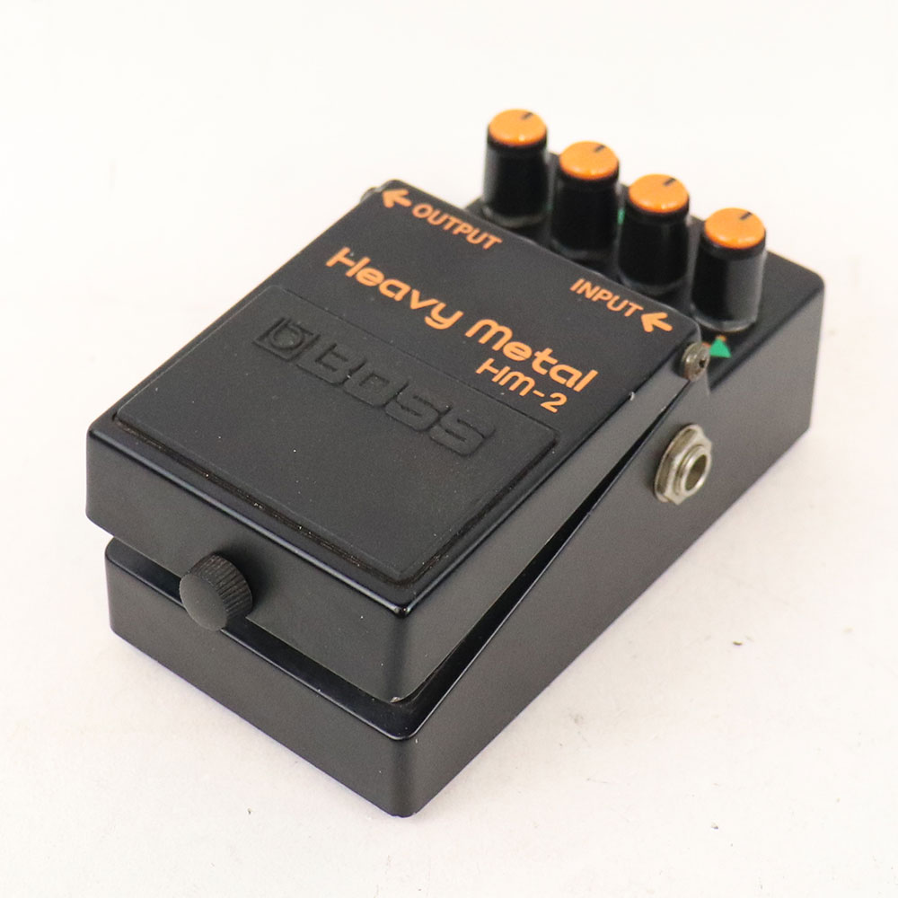 【中古】 ヘビーメタル エフェクター BOSS HM-2 Heavy Metal Made in Japan ディストーション ギターエフェクター 全体