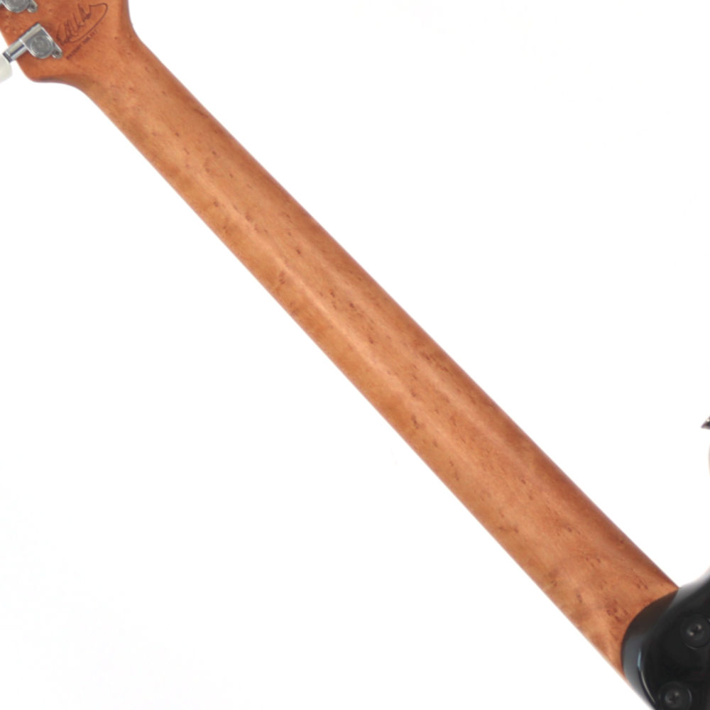 【中古】 エレキギター PEAVEY EVH WolfGang Trans Green 2000年頃製造 ピービー ヴァン・ヘイレン ウルフギャング シースルーグリーン 迫力のフレイムメイプル ネック裏