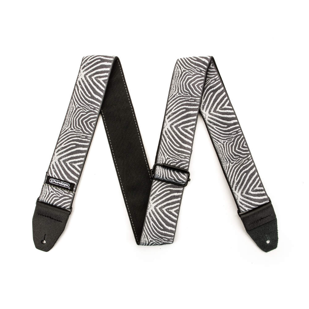 JIM DUNLOP ジムダンロップ D67-22 Designer Jacquard Straps ZEBRA CADABRA ギターストラップ