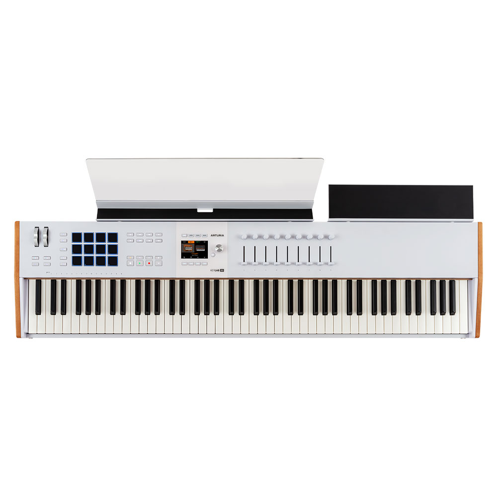 USB MIDIキーボード コントローラー ARTURIA KeyLab mk3 88 WH アートリア キーラボ 88鍵盤 ホワイト バンドルソフト付き