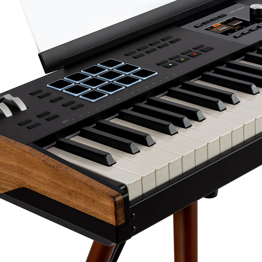 USB MIDIキーボード コントローラー ARTURIA KeyLab mk3 88 BK アートリア キーラボ 88鍵盤 ホワイト バンドルソフト付き アップ
