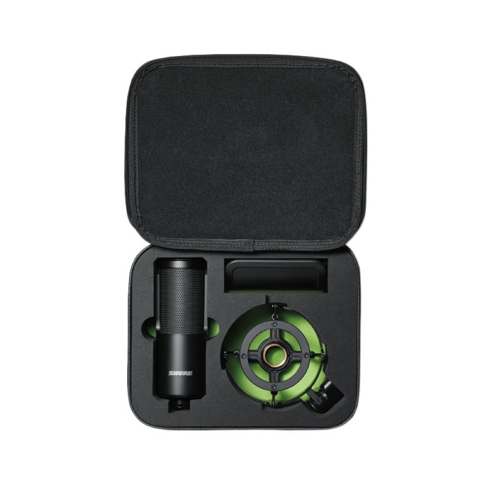 マイク SHURE シュア SM4-K-KIT-J コンデンサーマイク ショックマウント ポップフィルター付き ホームレコーディング用マイクロホン 付属品