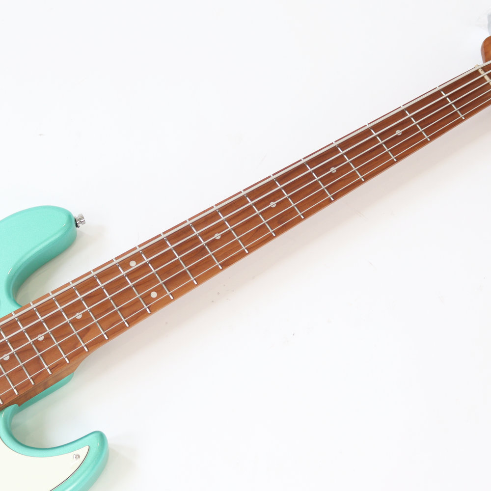 Sadowsky サドウスキー MetroExpress MX21 VJ5 Maple Fingerboard Sage Green Metallic 5弦エレキベース 指板