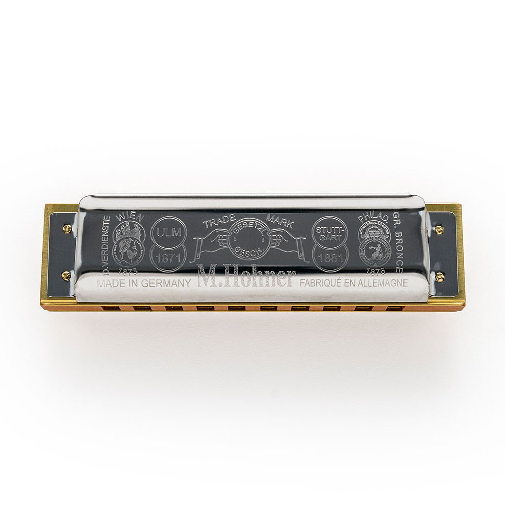 HOHNER ホーナー Marine Band 1896/20P A 10ホールハーモニカ ブルースハープ ボトム画像