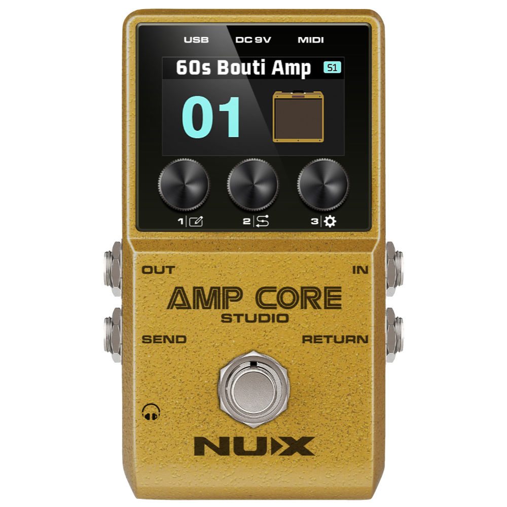 NUX ニューエックス Amp Core Studio アンプモデラー & IRペダル ギターエフェクター