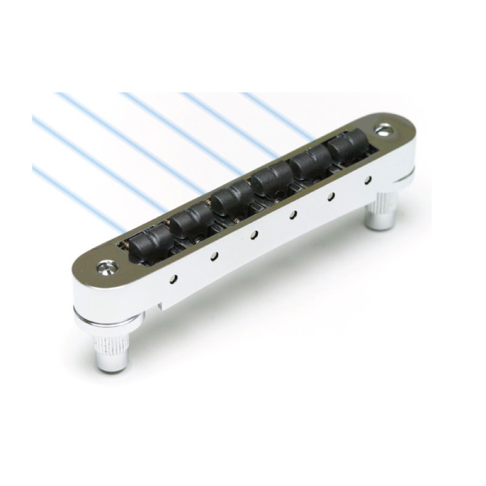 GRAPH TECH PN-8843-C0 Ghost Resomax NV Bridge 4mm Chrome Tune-O-Matic ブリッジ