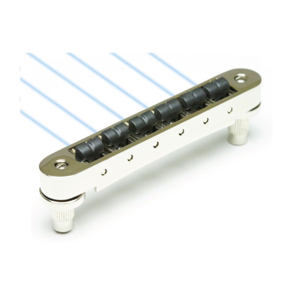 GRAPH TECH PN-8843-N0 Ghost Resomax NV Bridge 4mm Nickel Tune-O-Matic ブリッジ