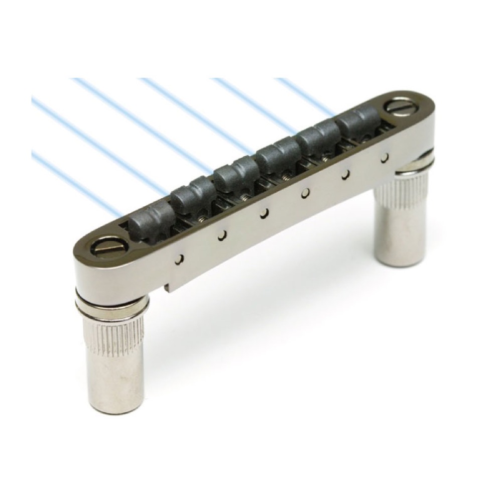 GRAPH TECH PN-8863-BN Ghost Resomax NV Bridge 6mm Black Nickel Tune-O-Matic ブリッジ