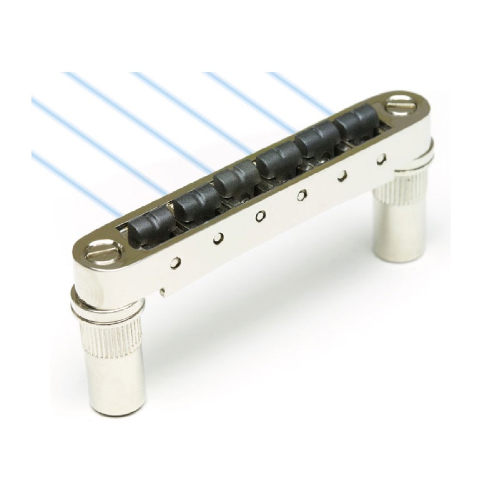 GRAPH TECH PN-8863-N0 Ghost Resomax NV Bridge 6mm Nickel Tune-O-Matic ブリッジ