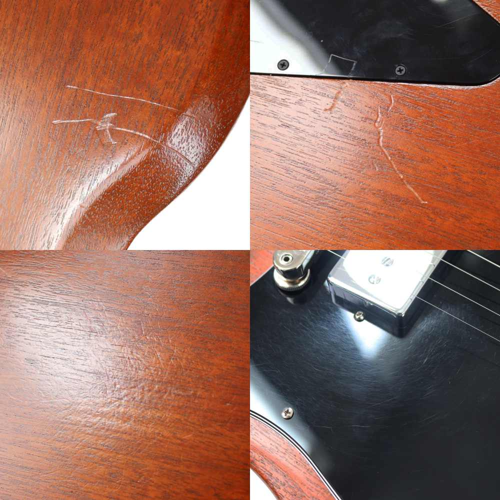 【中古】 エレキギター GIBSON SG Tribute Natural Walnut Mod. 2021年製 ピックアップ Kent Armstrong WPU900Vに交換済み 傷 1