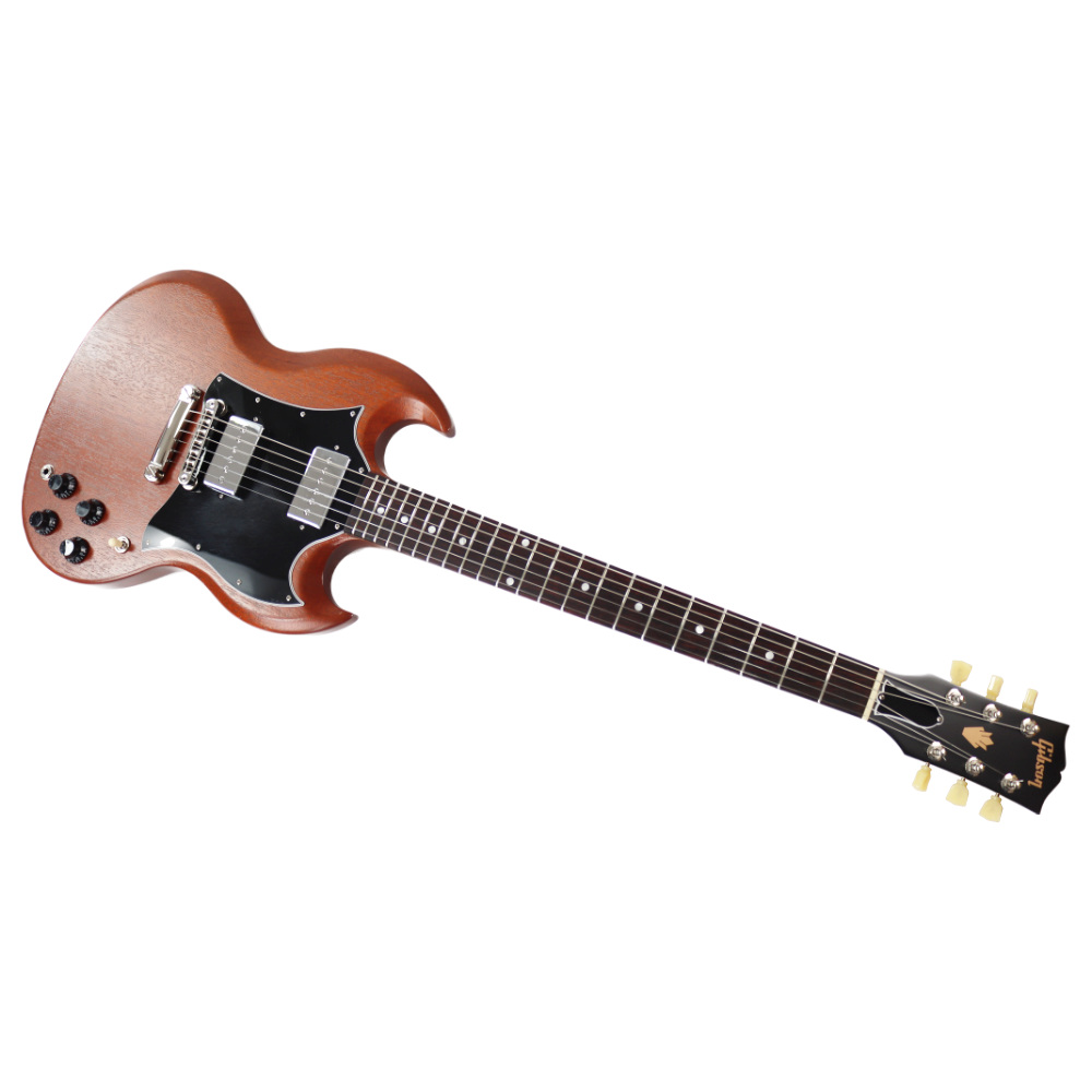 【中古】 エレキギター GIBSON SG Tribute Natural Walnut Mod. 2021年製 ピックアップ Kent Armstrong WPU900Vに交換済み 本体画像 斜め 