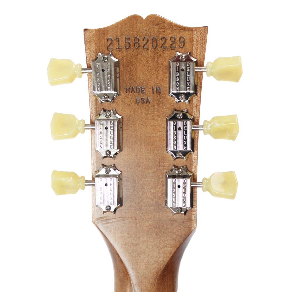 【中古】 エレキギター GIBSON SG Tribute Natural Walnut Mod. 2021年製 ピックアップ Kent Armstrong WPU900Vに交換済み ヘッド裏画像