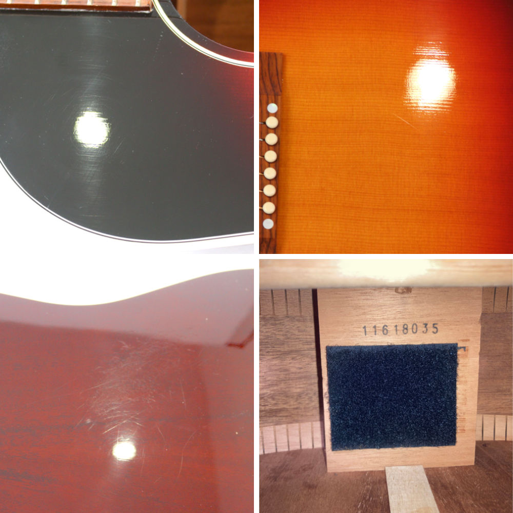 【中古】 アコースティックギター GIBSON CUSTOM SHOP 1950’s J-45 SB 2018年製 ギブソン J45 50年代の仕様を再現したモデル ボディ傷、内部シリアル