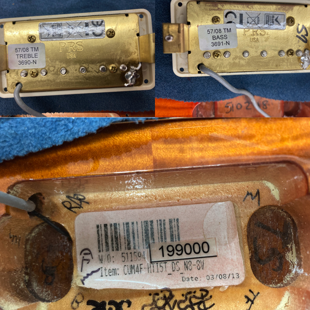 【中古】 エレキギター PRS Custom 24 Dark Cherry Burst 2013年製 Paul Reed Smith ポールリードスミス カスタム24 ダークチェリーバースト 57/08ピックアップ搭載 ピックアップ