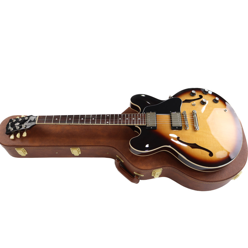【中古】 エレキギター Gibson Original Collection ES-335 Vintage Burst Gloss Finish 2023年製 セミアコ 本体画像 横 