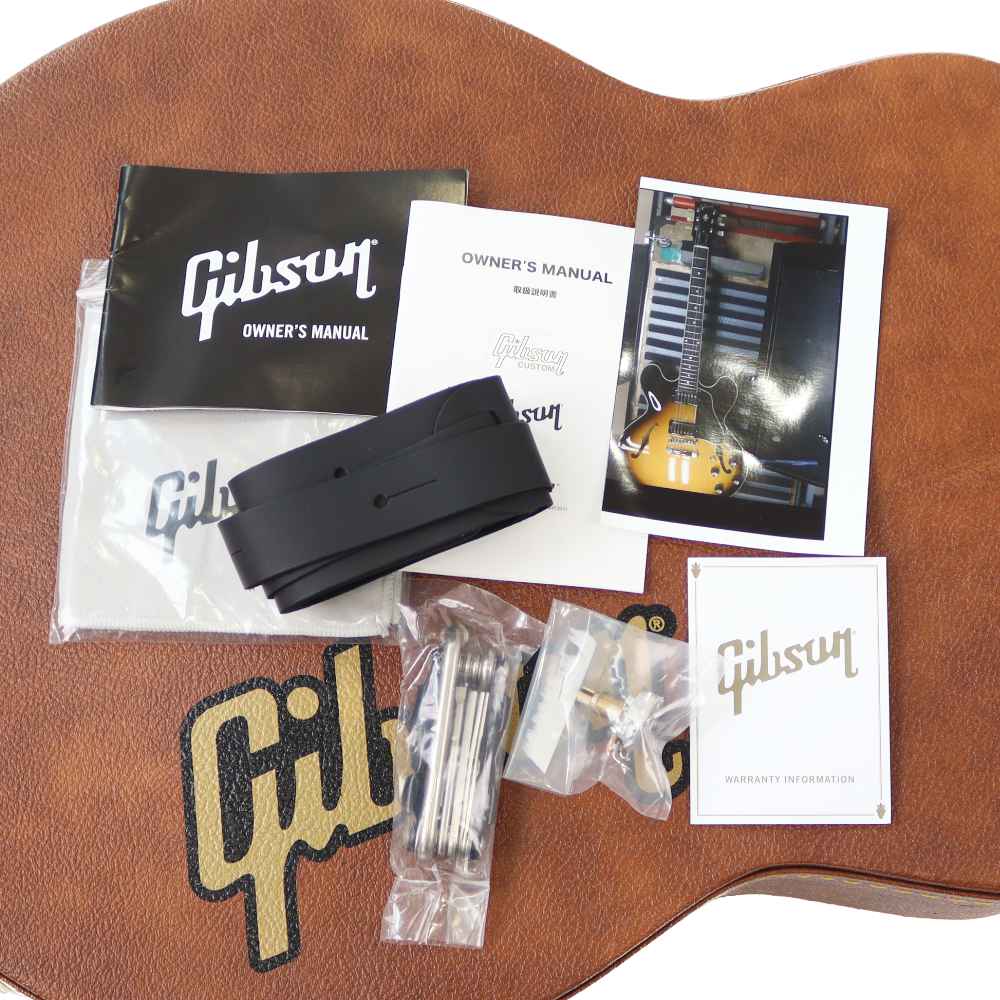 【中古】 エレキギター Gibson Original Collection ES-335 Vintage Burst Gloss Finish 2023年製 セミアコ 付属品画像