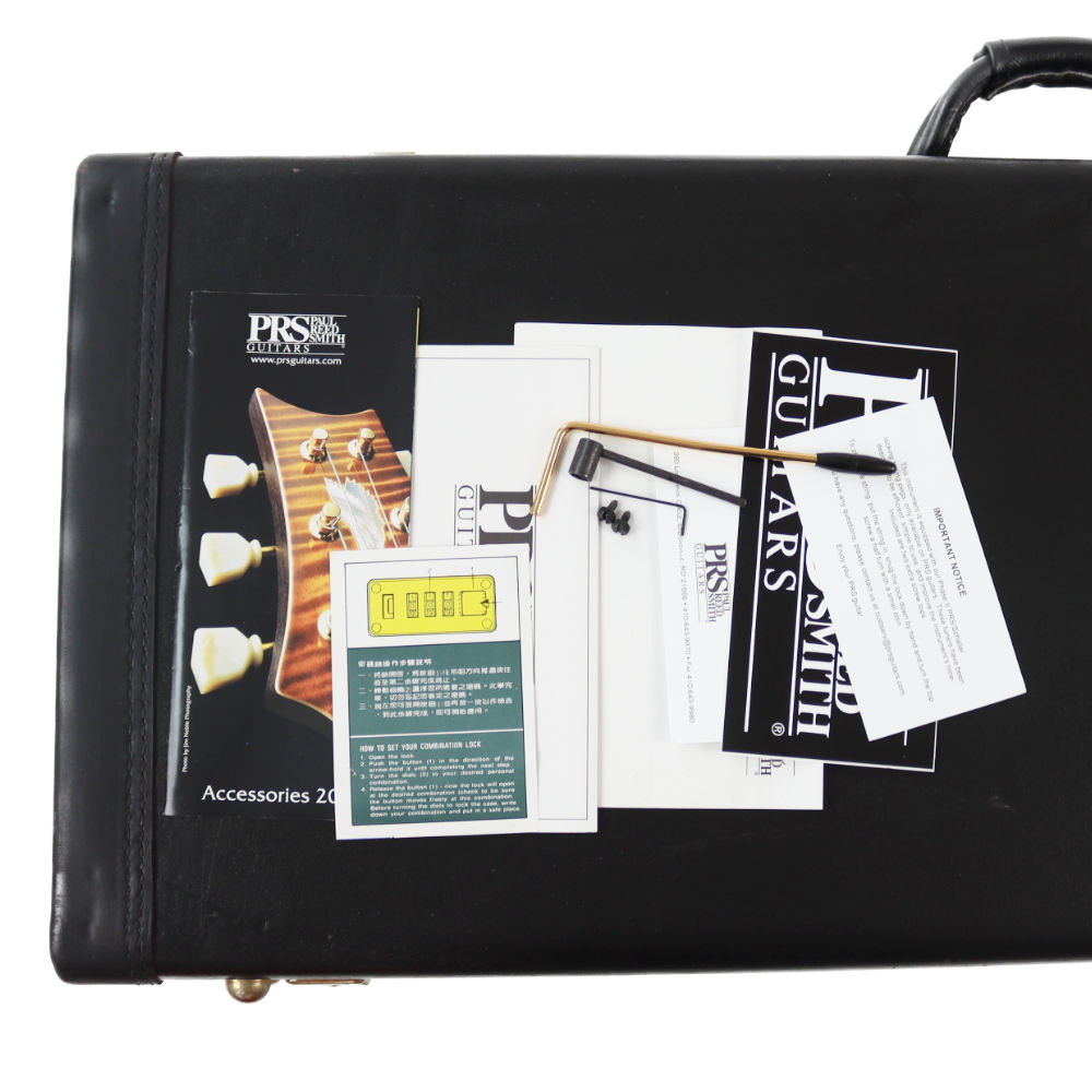 【中古】 エレキギター PRS Custom24 Artist Package ORANGE 2003年製 ポールリードスミス Paul Reed Smith Wide Thinネック 付属品画像