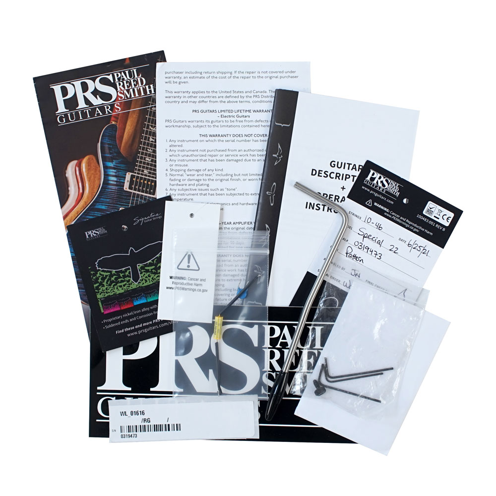 【中古】 エレキギター PRS Special 22 Semi-Hollow Wood Library 10Top Roasted Figured Maple Neck 2021年製 3.13kg Paul Reed Smith ポールリードスミス スペシャル22 ウッドライブラリー 付属品